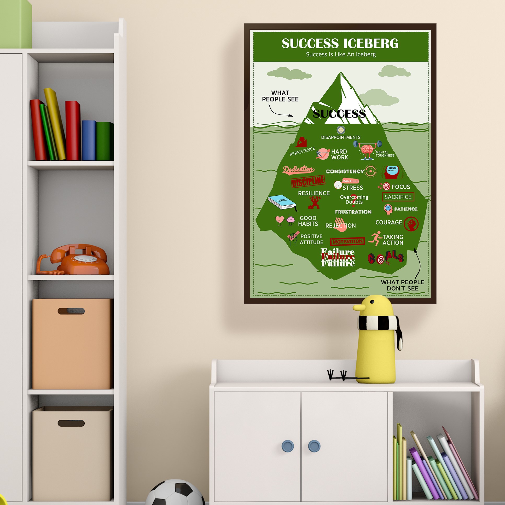 Success Iceberg Mental Health Printable - Image 4