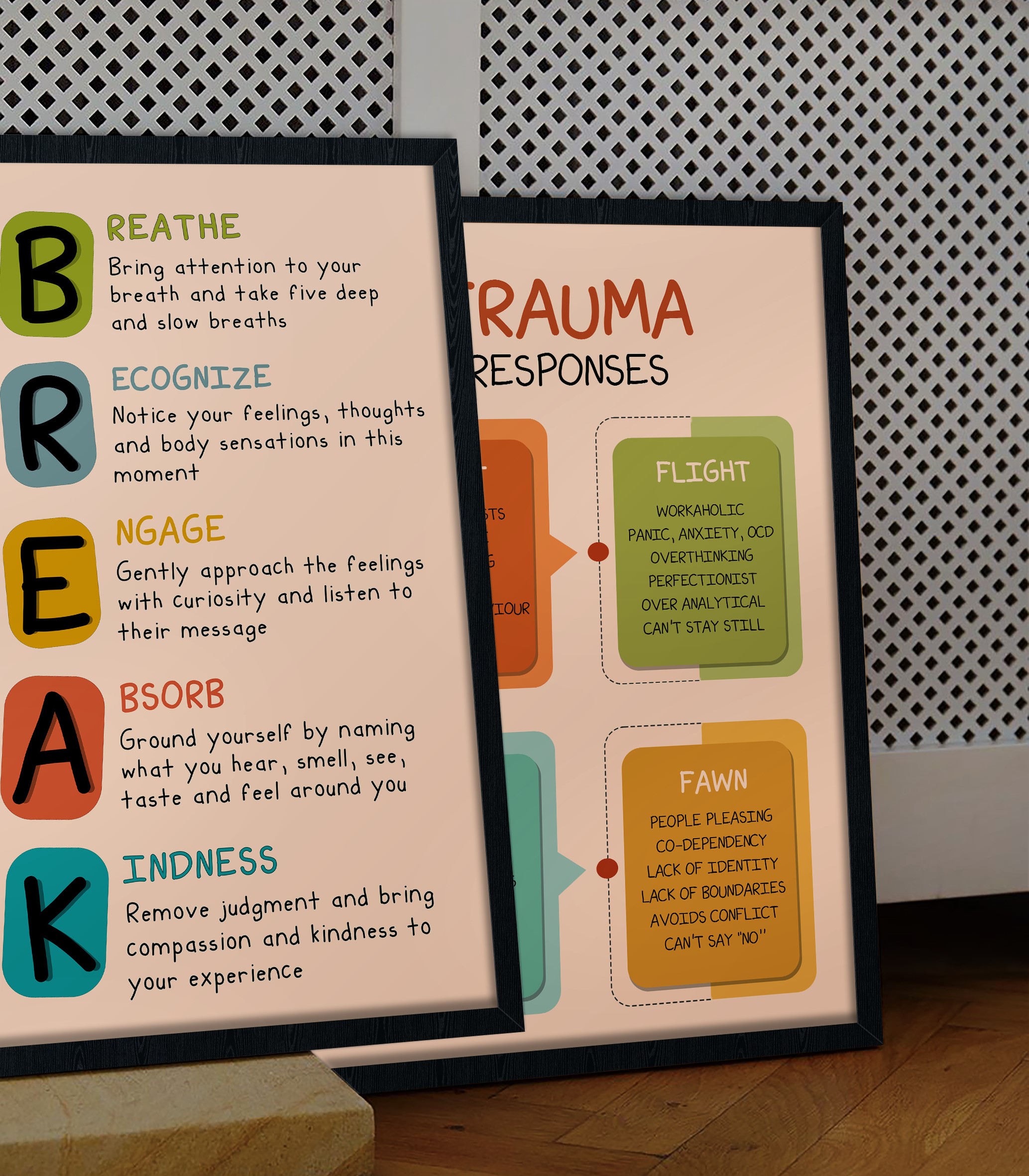 Take a Mindful Break Boho Mental Health Printable - Image 3