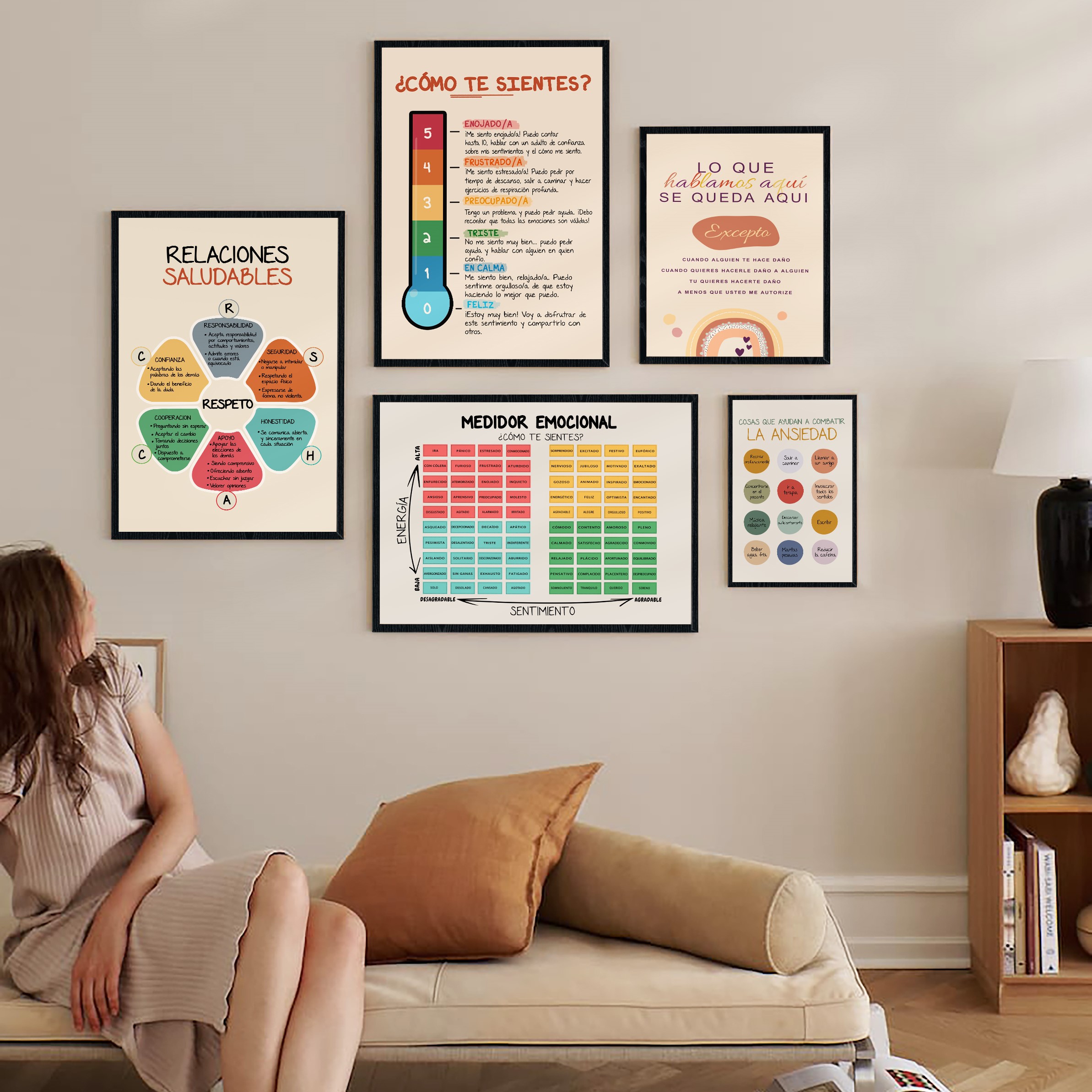 Termometro De Sentimientos Mental Health Printable - Image 6