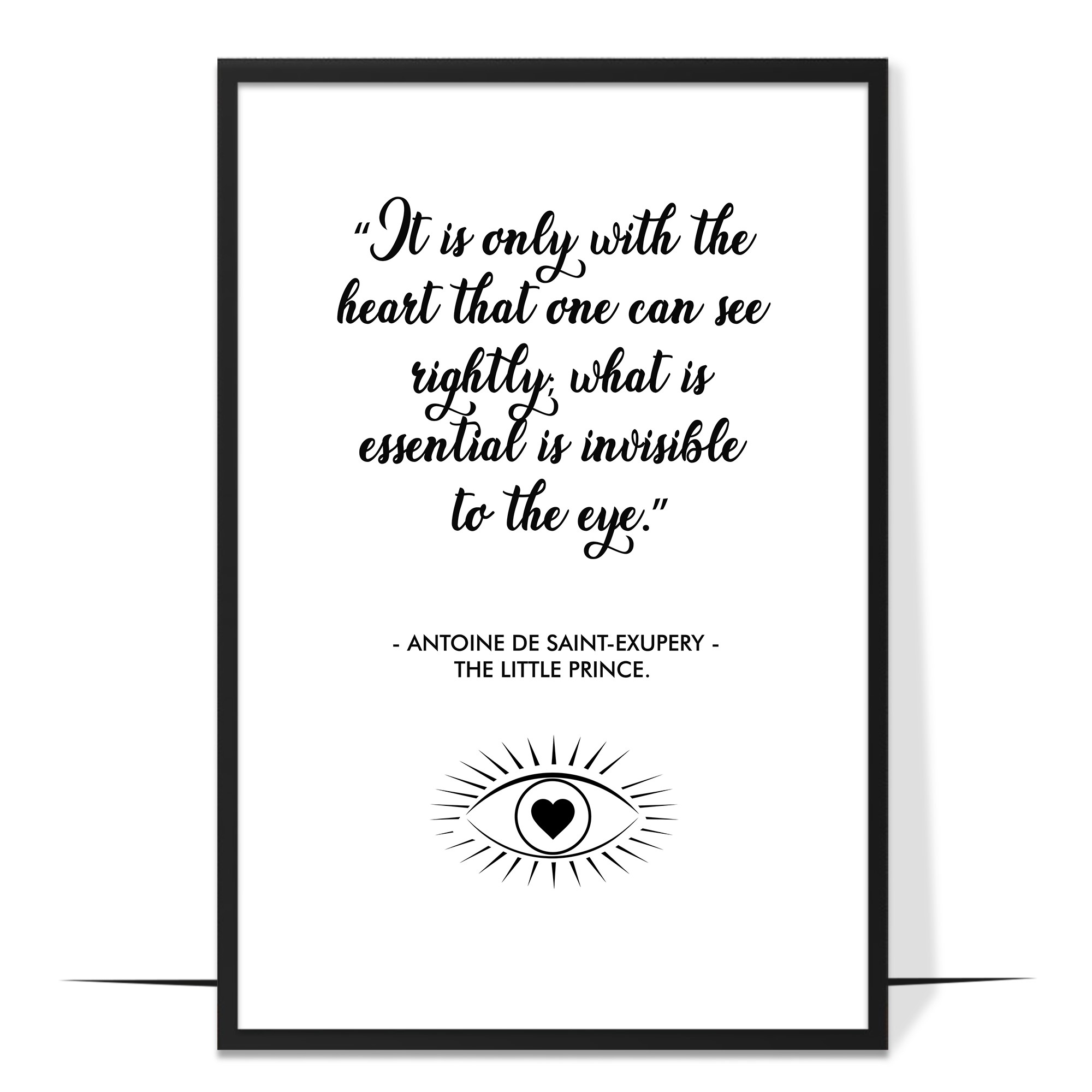 The Heart That One Can See Wall Art