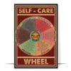 The Self-Care Wheel Vintage Printable