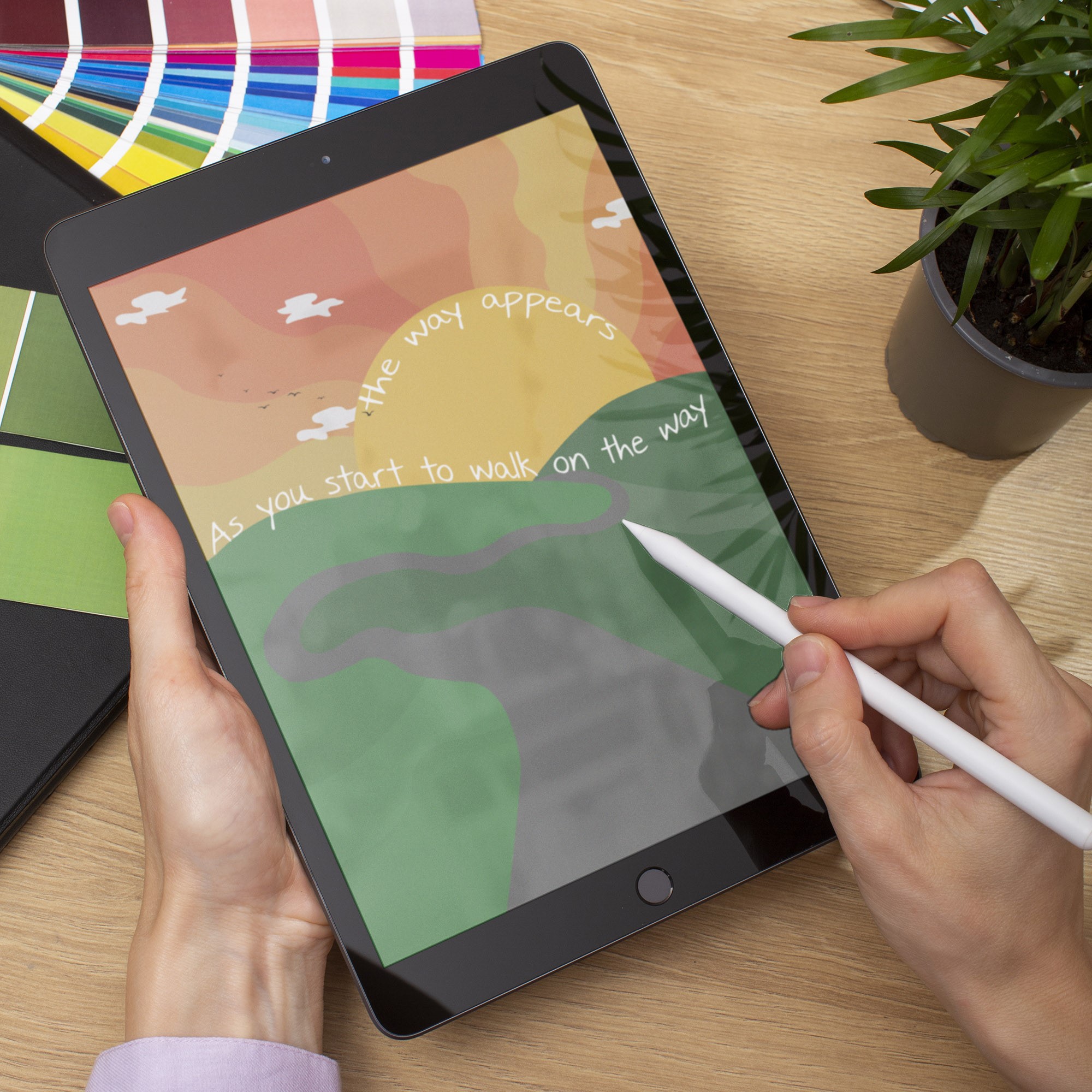 The Way Appears Inspirational Rumi Quote Wall Art - Image 3