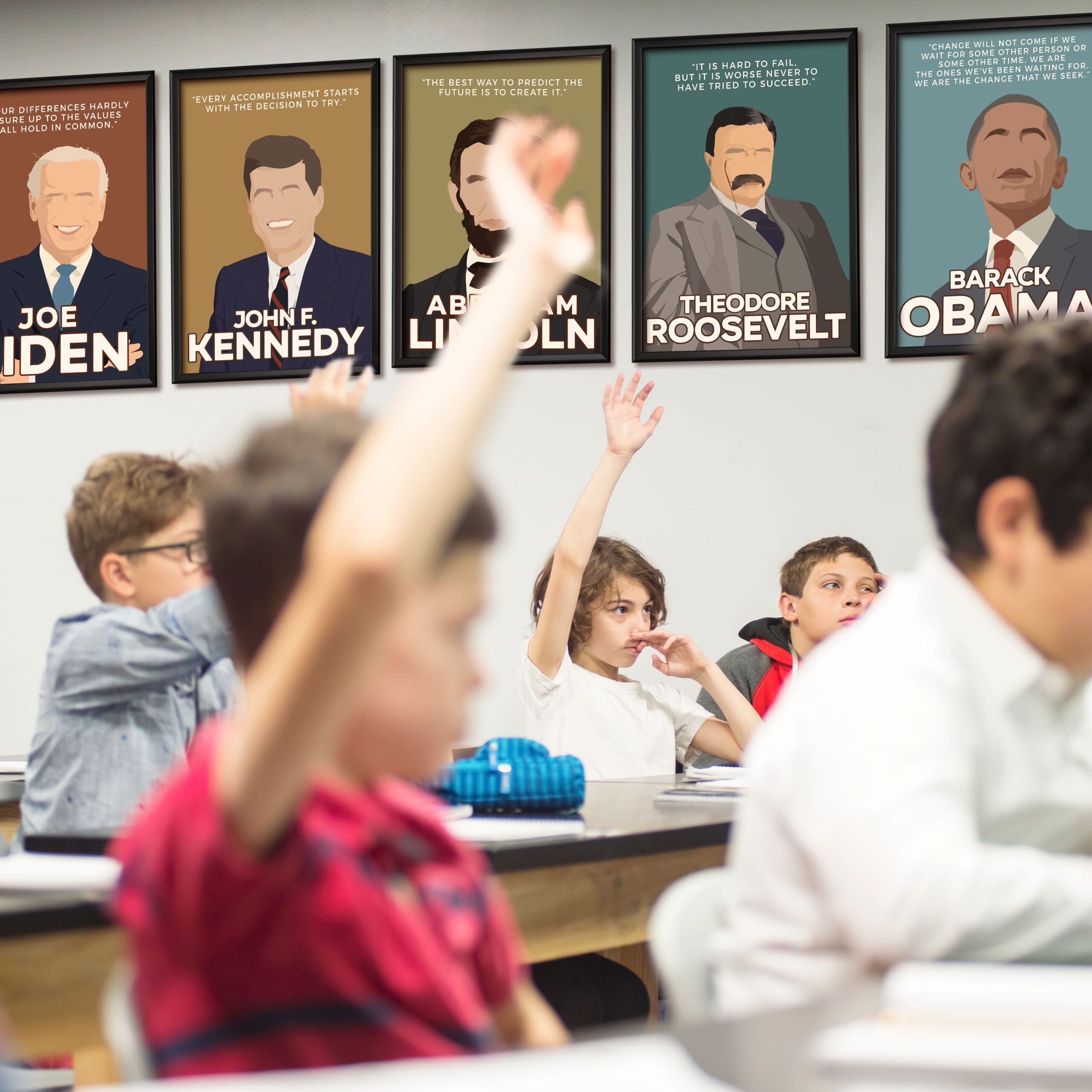 Theodore Roosevelt Motivational Quote Wall Art - Image 6