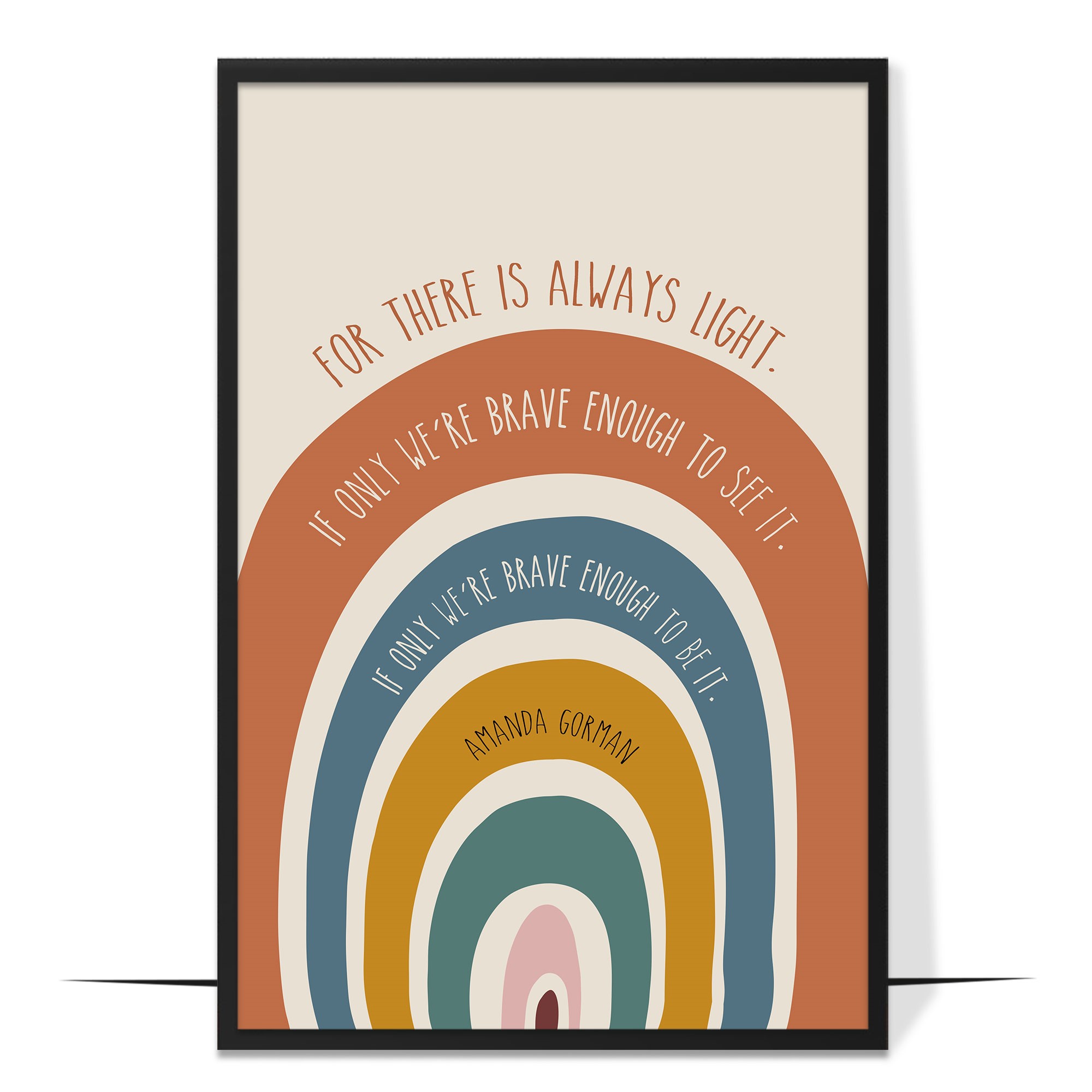 There Is Always Light Wall Art