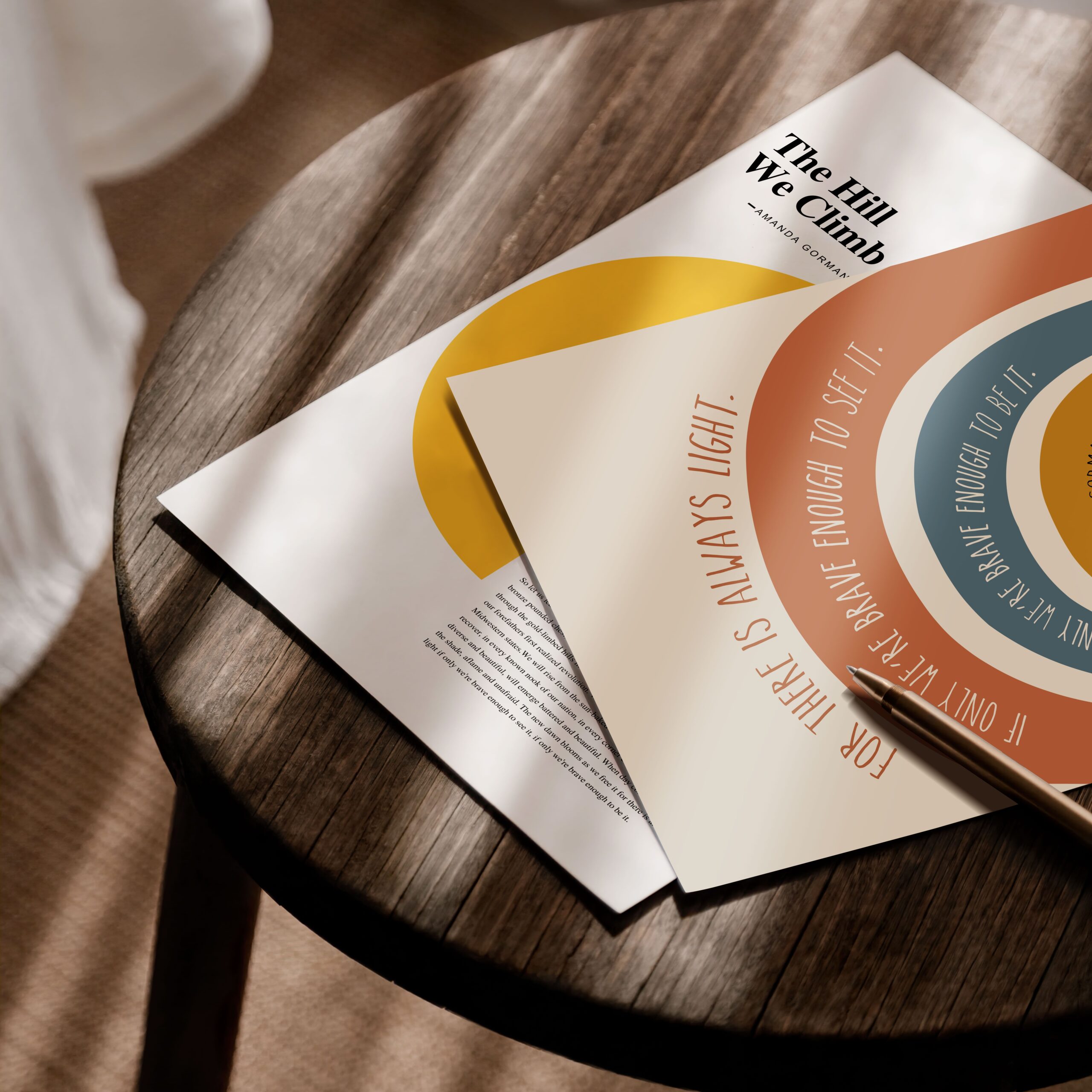 There Is Always Light Motivational Quote Wall Art - Image 5