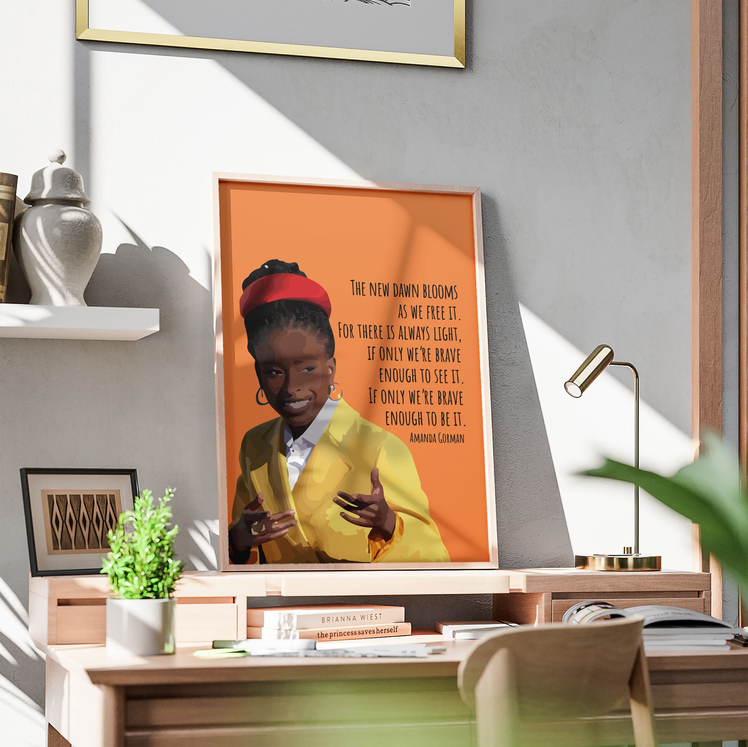 There Is Always Light Motivational Quote Wall Art - Image 3