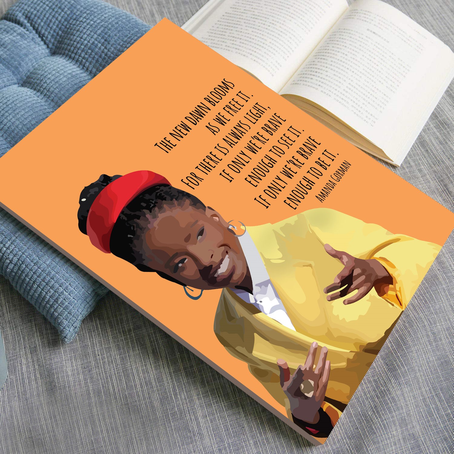 There Is Always Light Motivational Quote Wall Art - Image 4