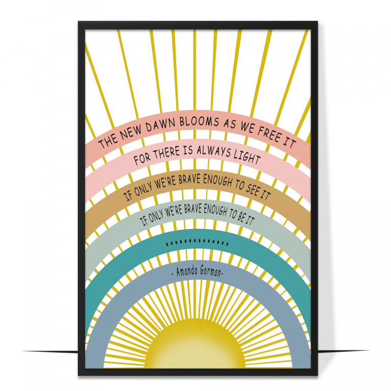 There Is Always Light Wall Art