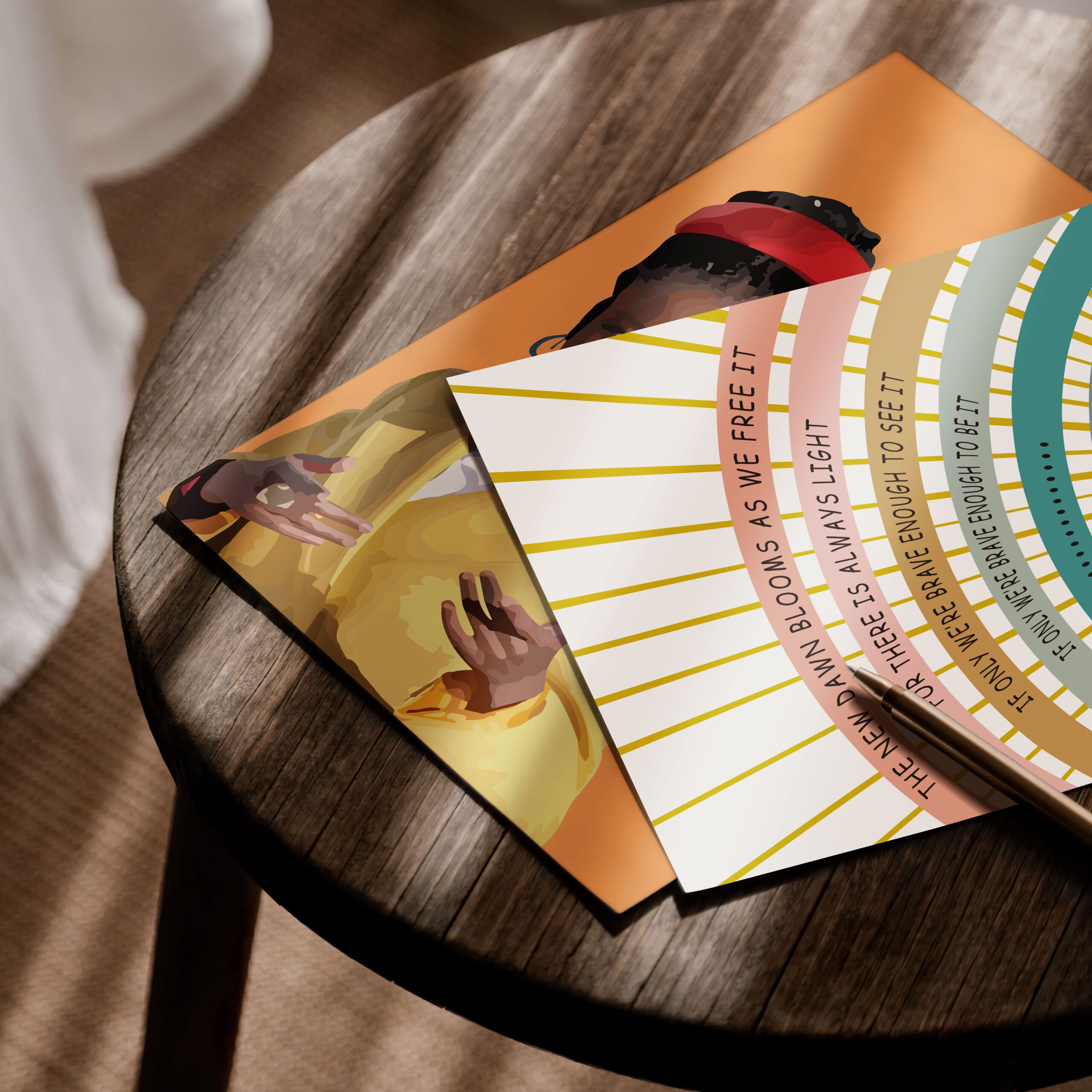 There Is Always Light Motivational Quote Wall Art - Image 5