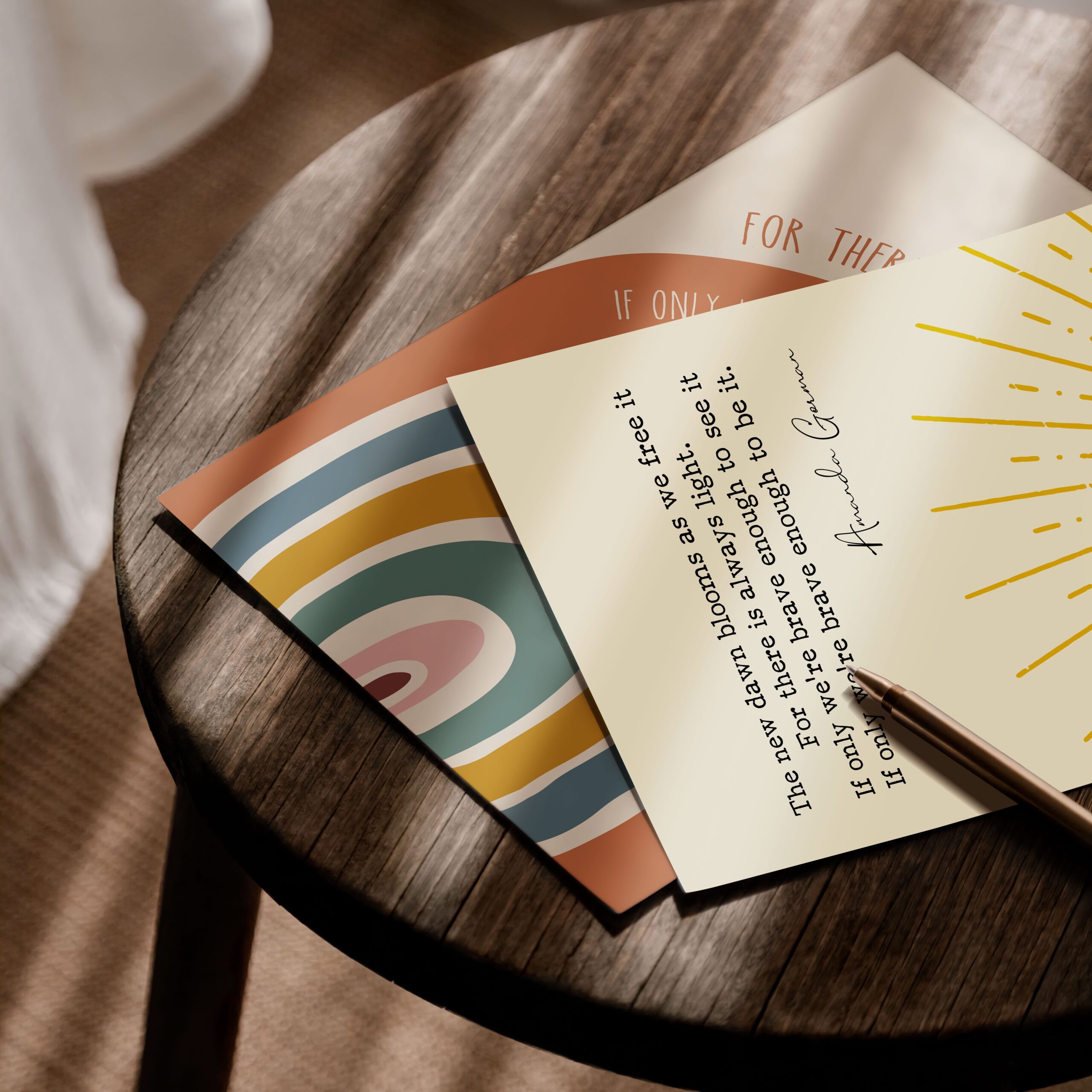 There Is Always Light Motivational Quote Wall Art - Image 5