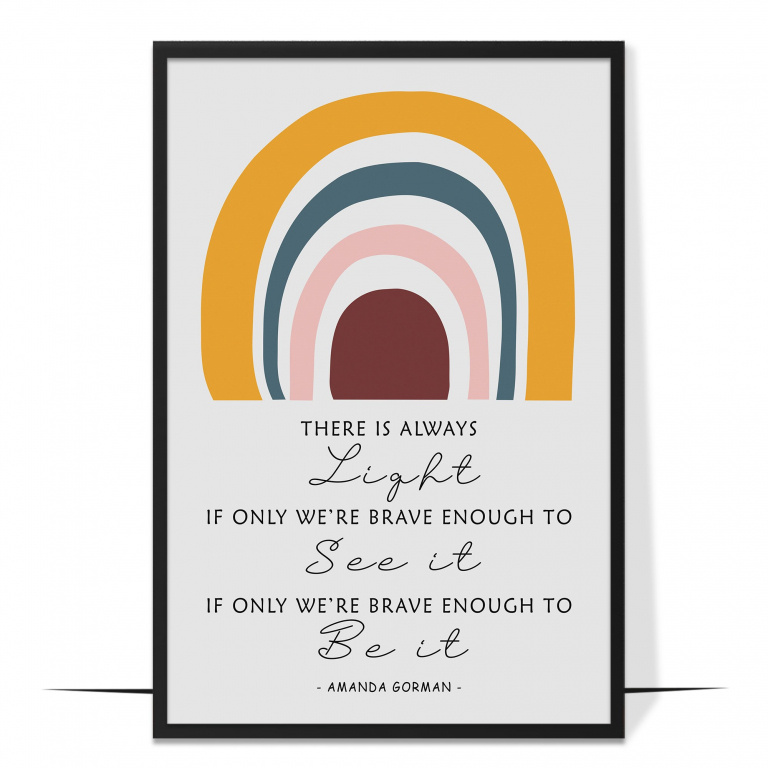 There Is Always Light Wall Art