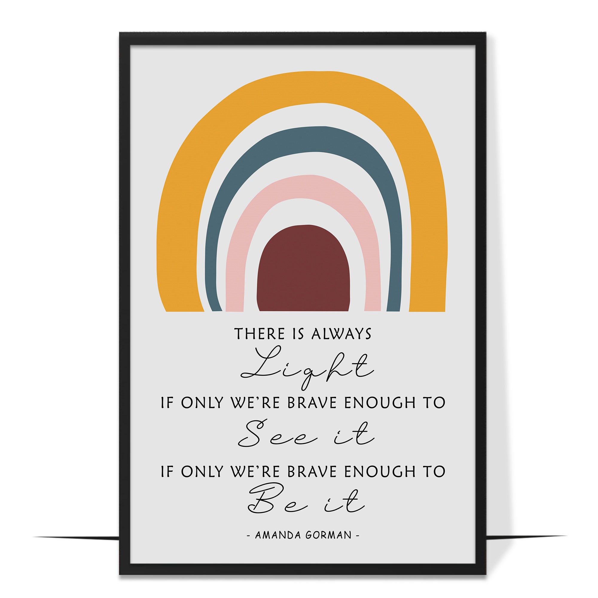 There Is Always Light Wall Art