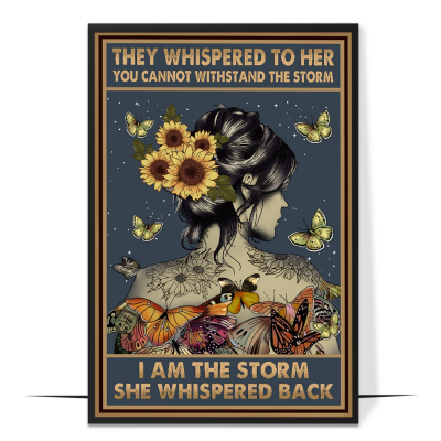 I am The Storm Vintage Printable