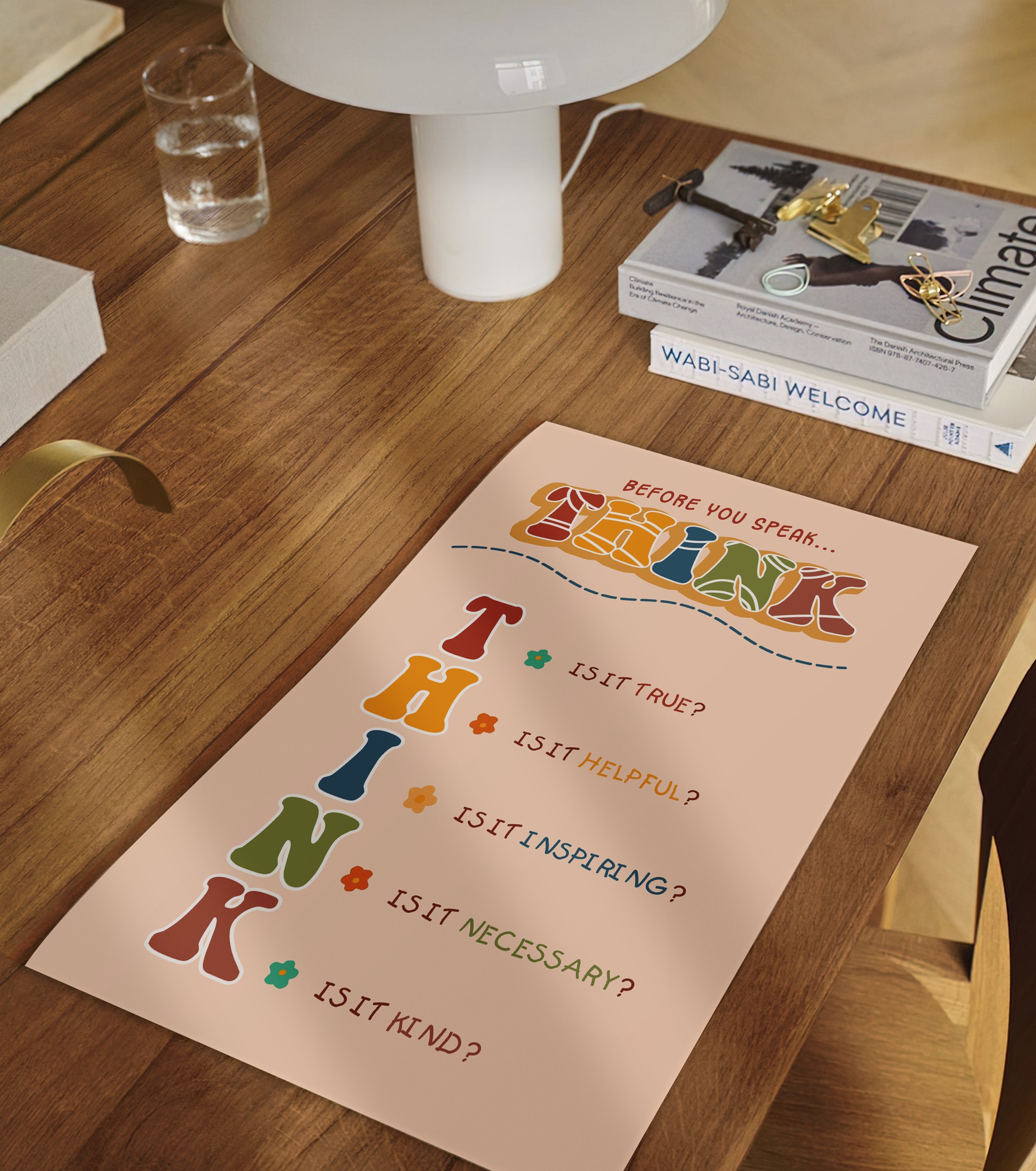 Think Before You Speak Mental Health Printable - Image 2