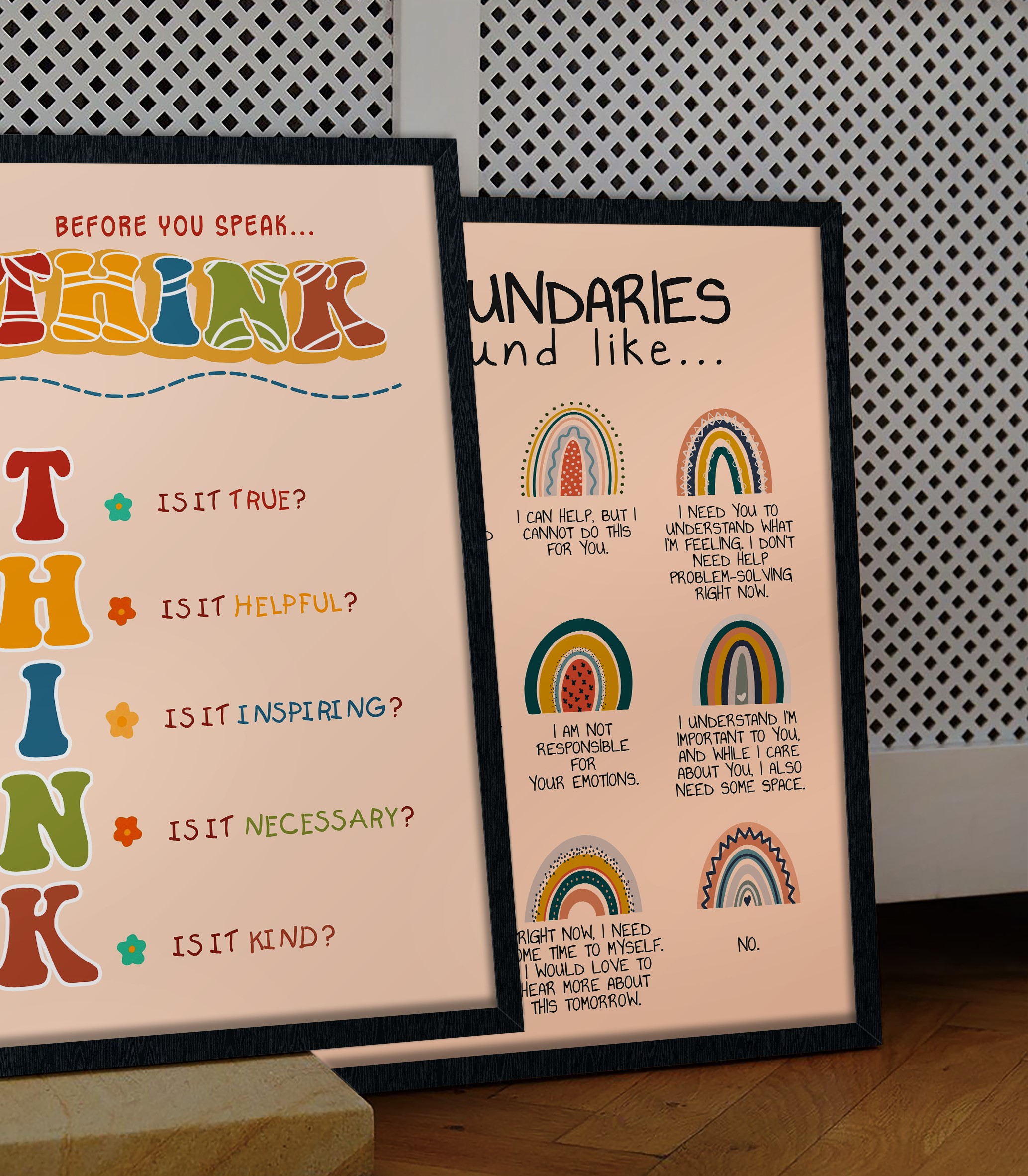 Think Before You Speak Mental Health Printable - Image 3