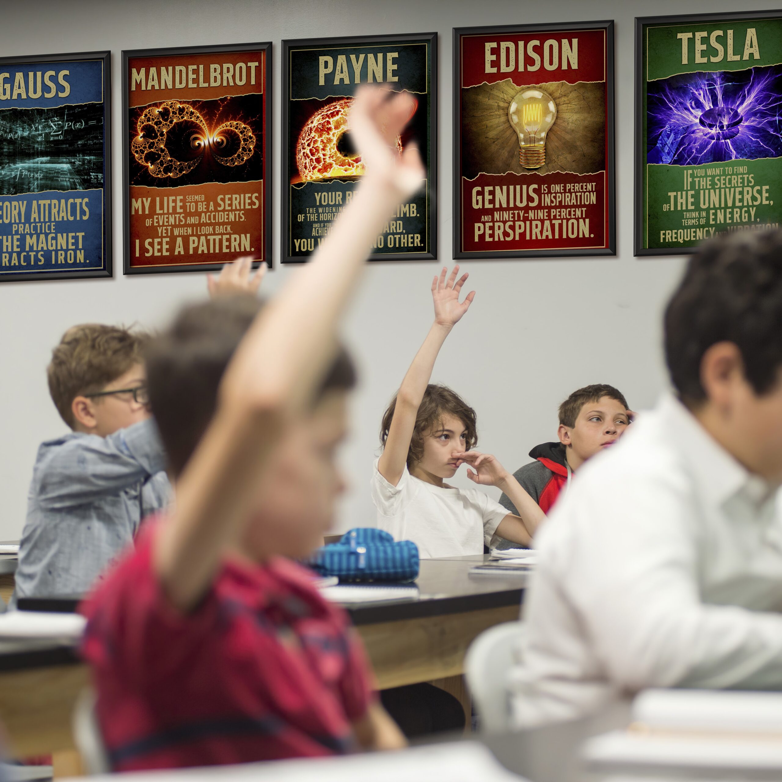 Thomas Edison Inspirational Inventor Quote Wall Art - Image 6