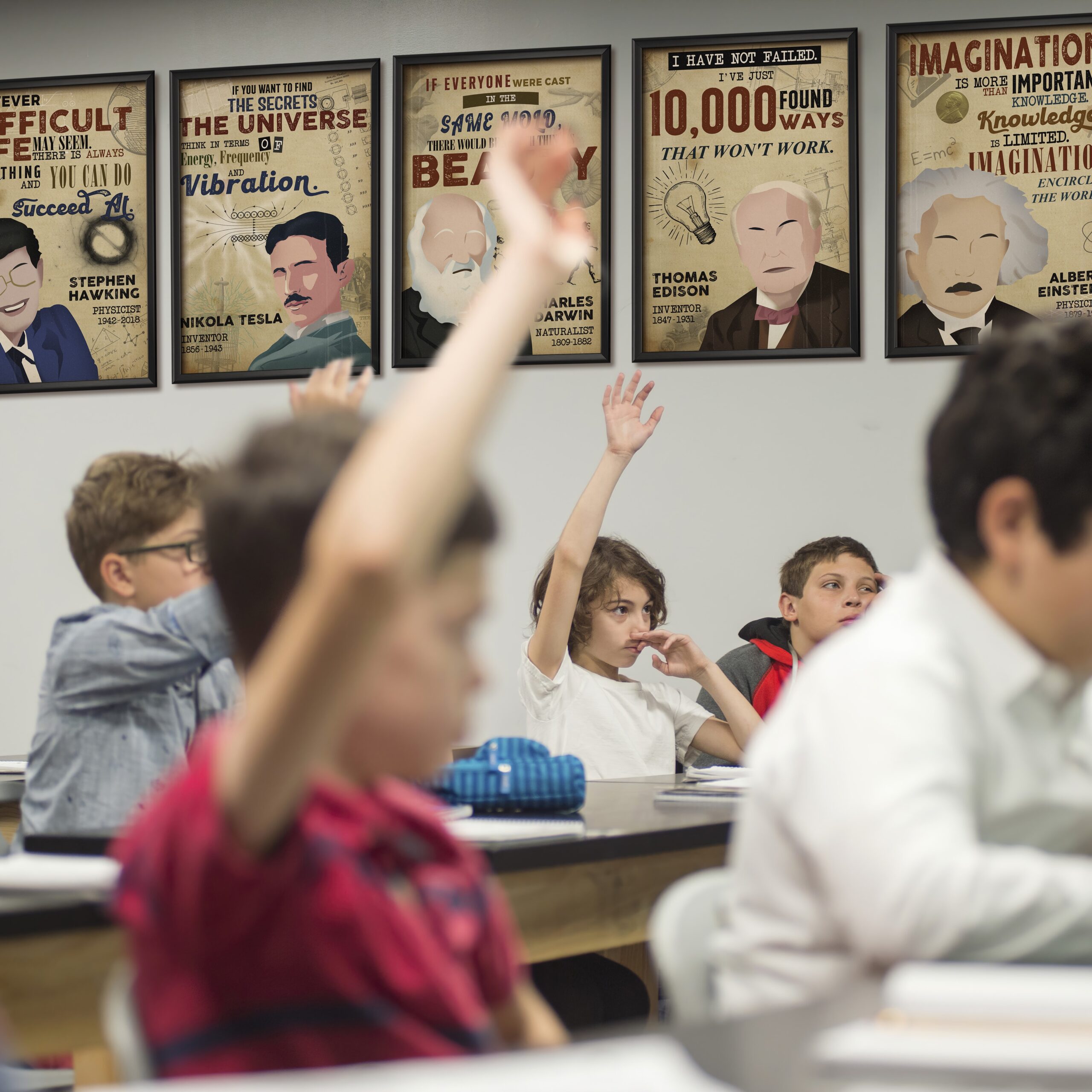 Thomas Edison Inspirational Quote Wall Art - Image 6