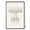Thoughts Are Not Facts Wall Art