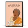Toni Morrison Author Hand-drawn Wall Art