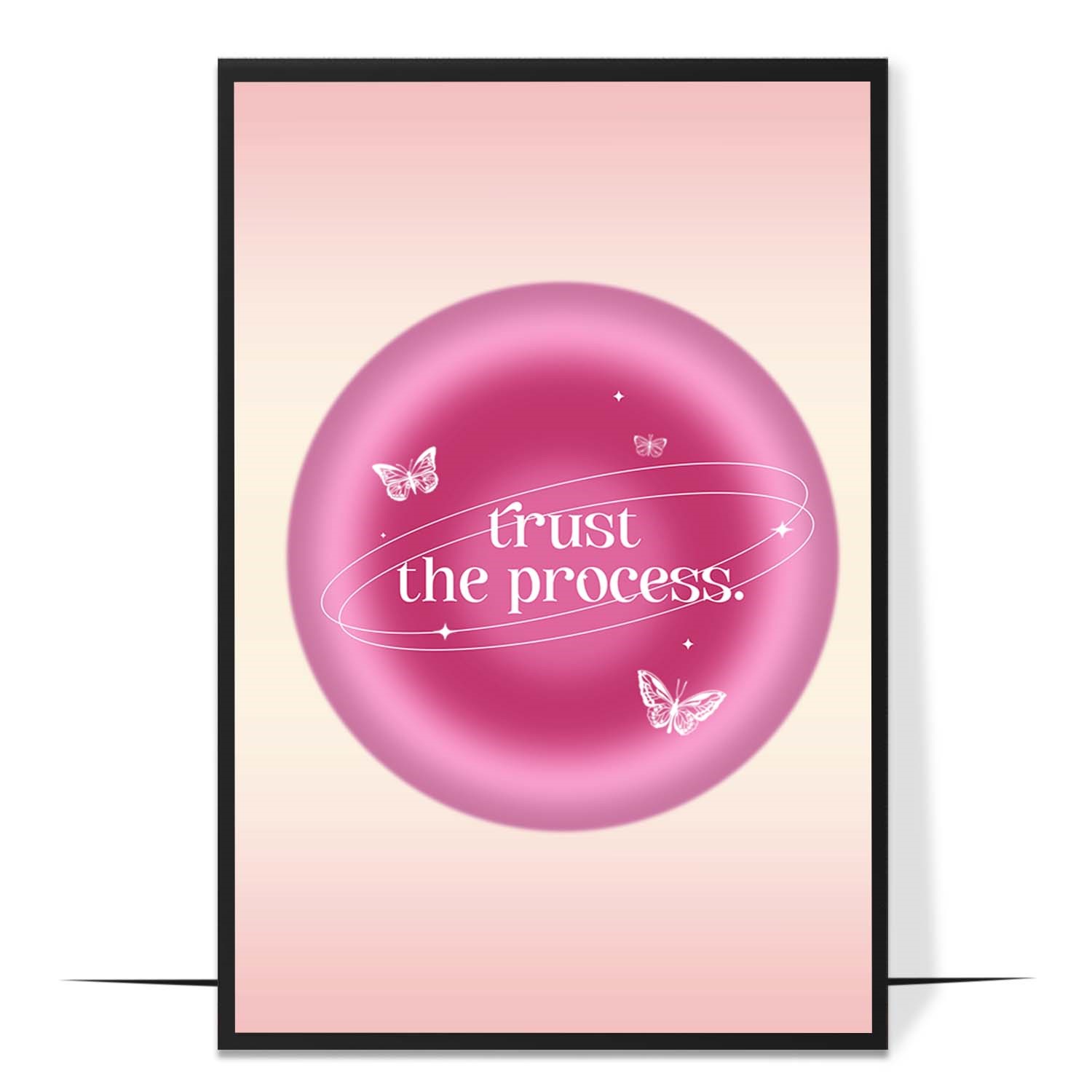 Trust The Process Aura Wall Art