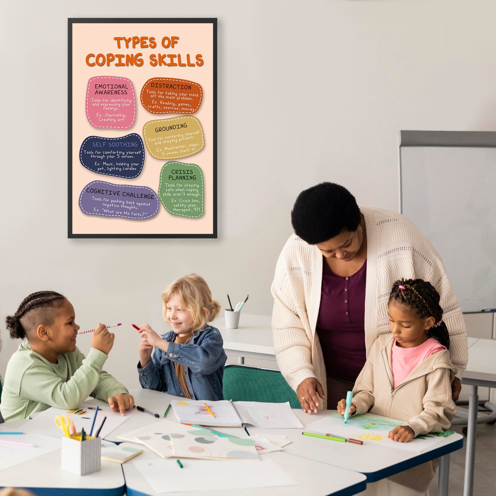 Types of Coping Skills Mental Health Printable - Image 5