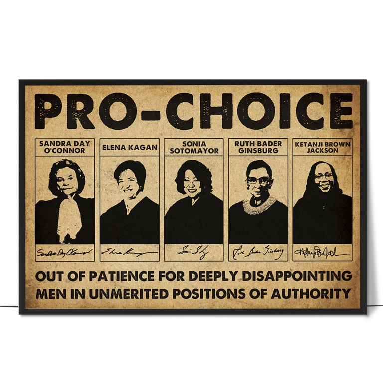 Women's rights hand-drawn poster — Hand-lettered type in a warm, vintage palette, a