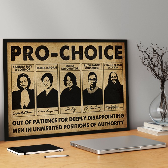 Vintage Women's Rights Inspirational Quote Wall Art - Image 5