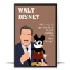 Walt Disney Businessman Hand-drawn Wall Art