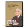 Warren Buffett Businessman Hand-drawn Wall Art
