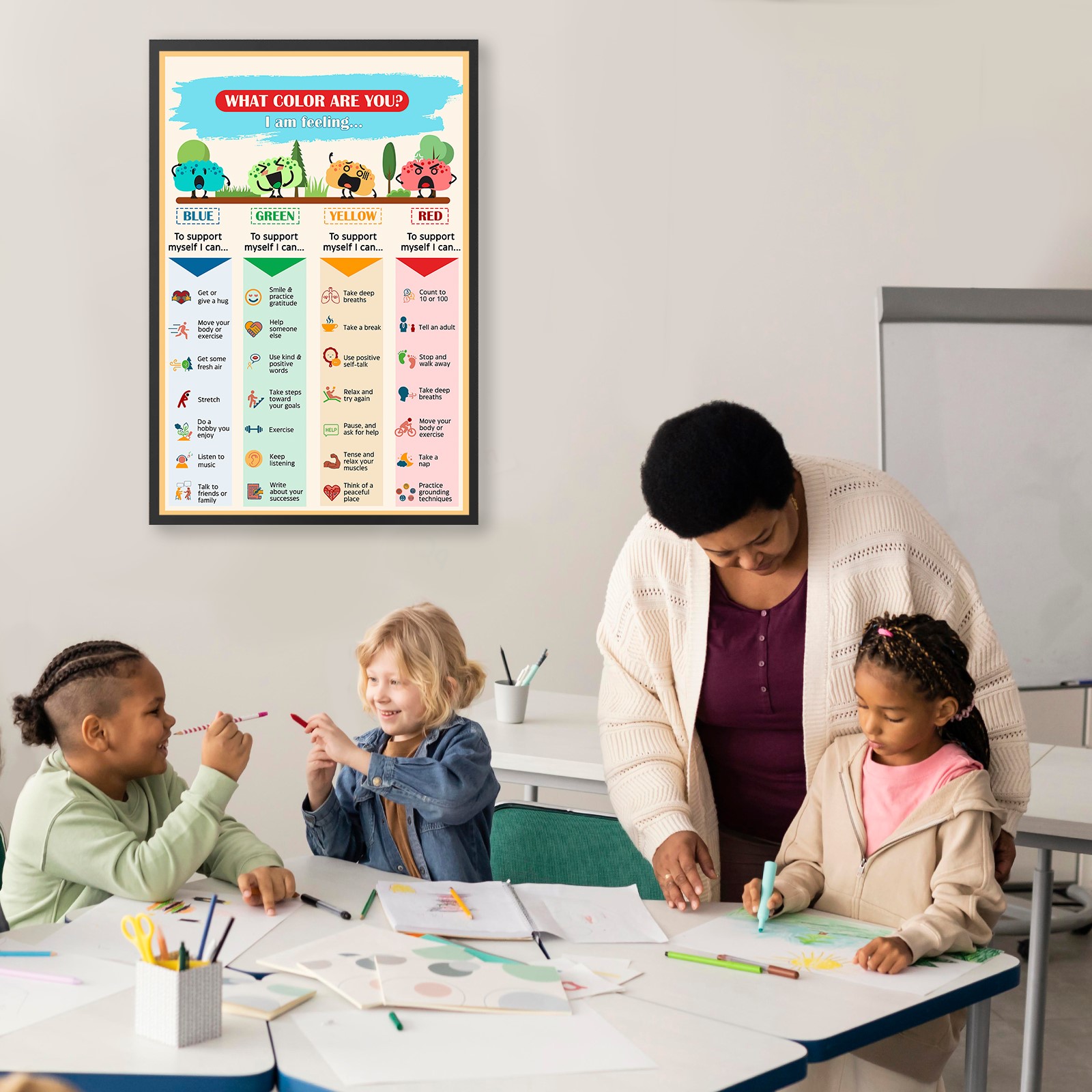 What Color Are You Mental Health Printable - Image 2