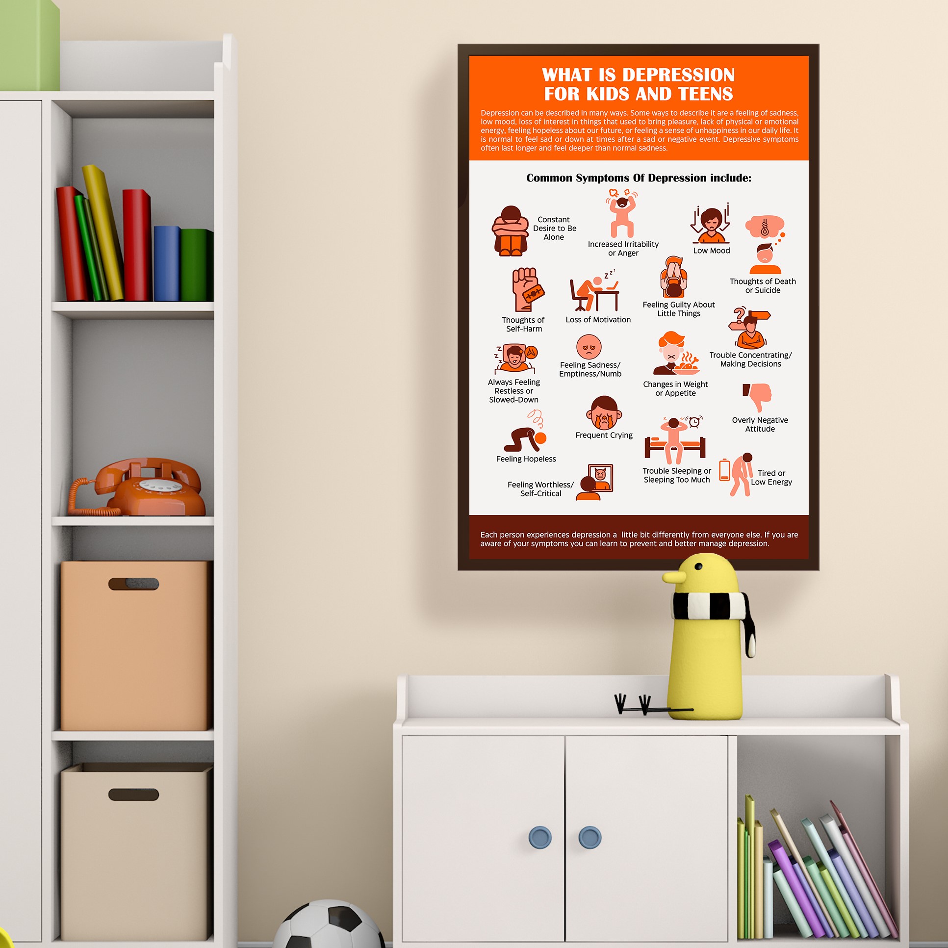 What Is Depression Mental Health Printable - Image 3