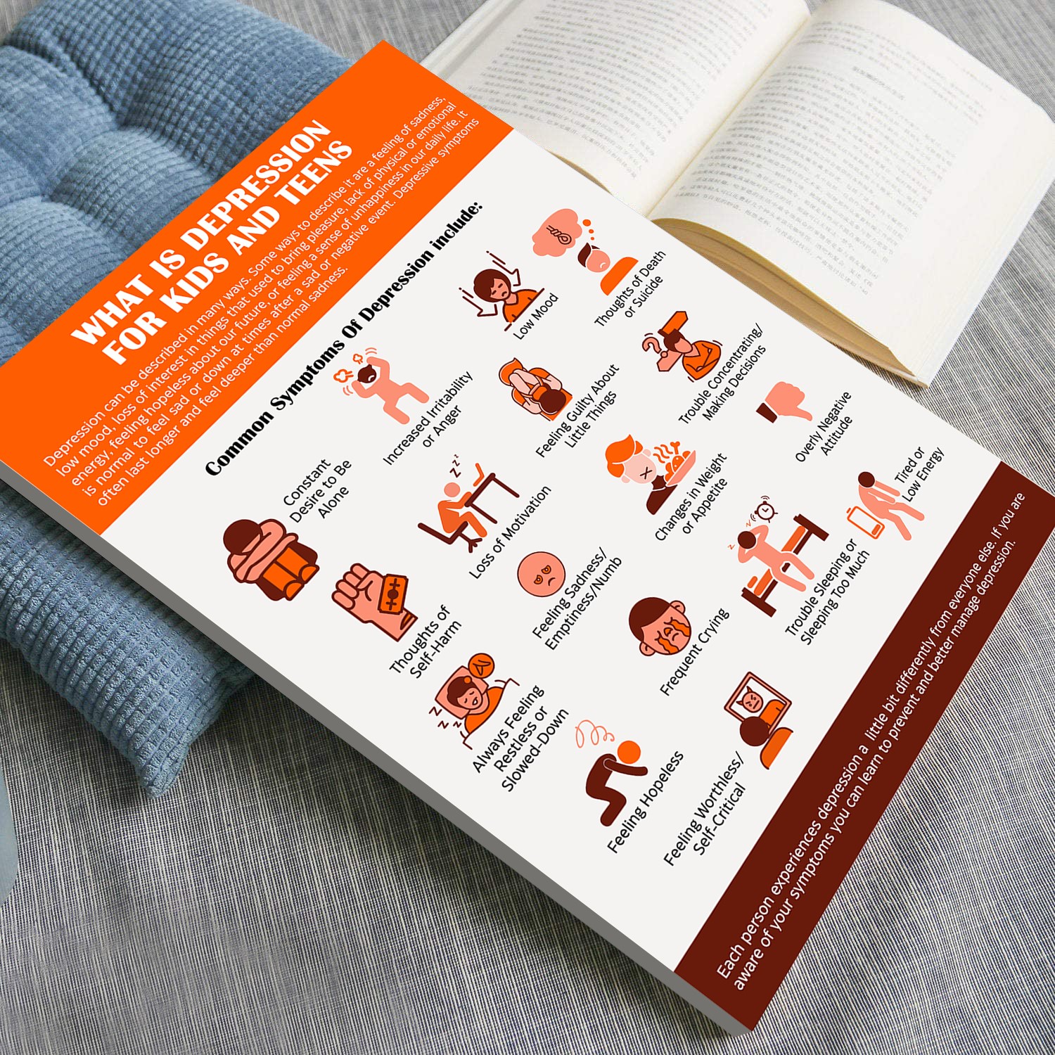 What Is Depression Mental Health Printable - Image 4