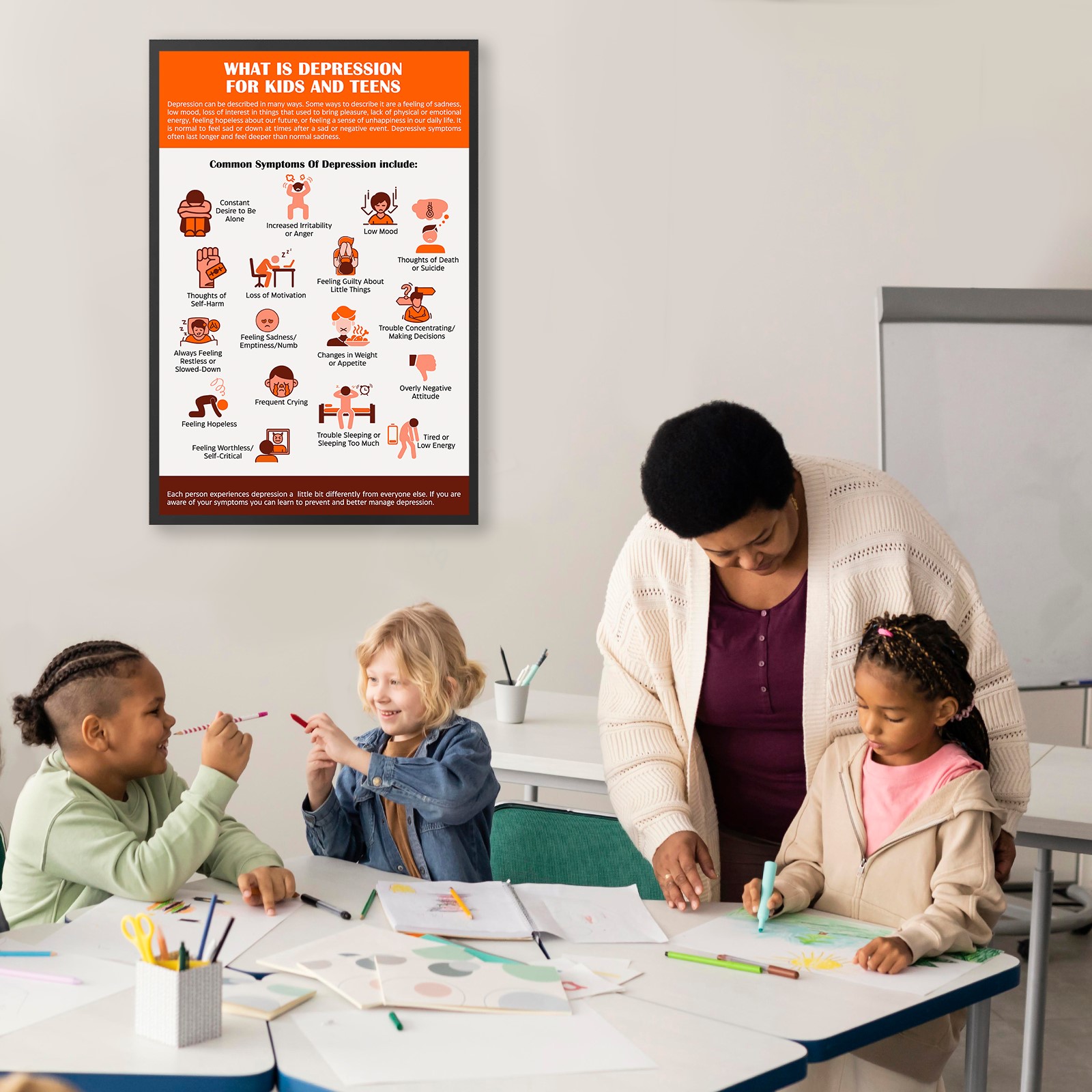 What Is Depression Mental Health Printable - Image 5