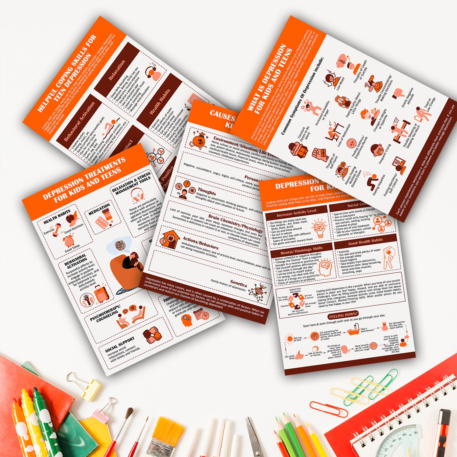 What Is Depression Mental Health Printable - Image 6