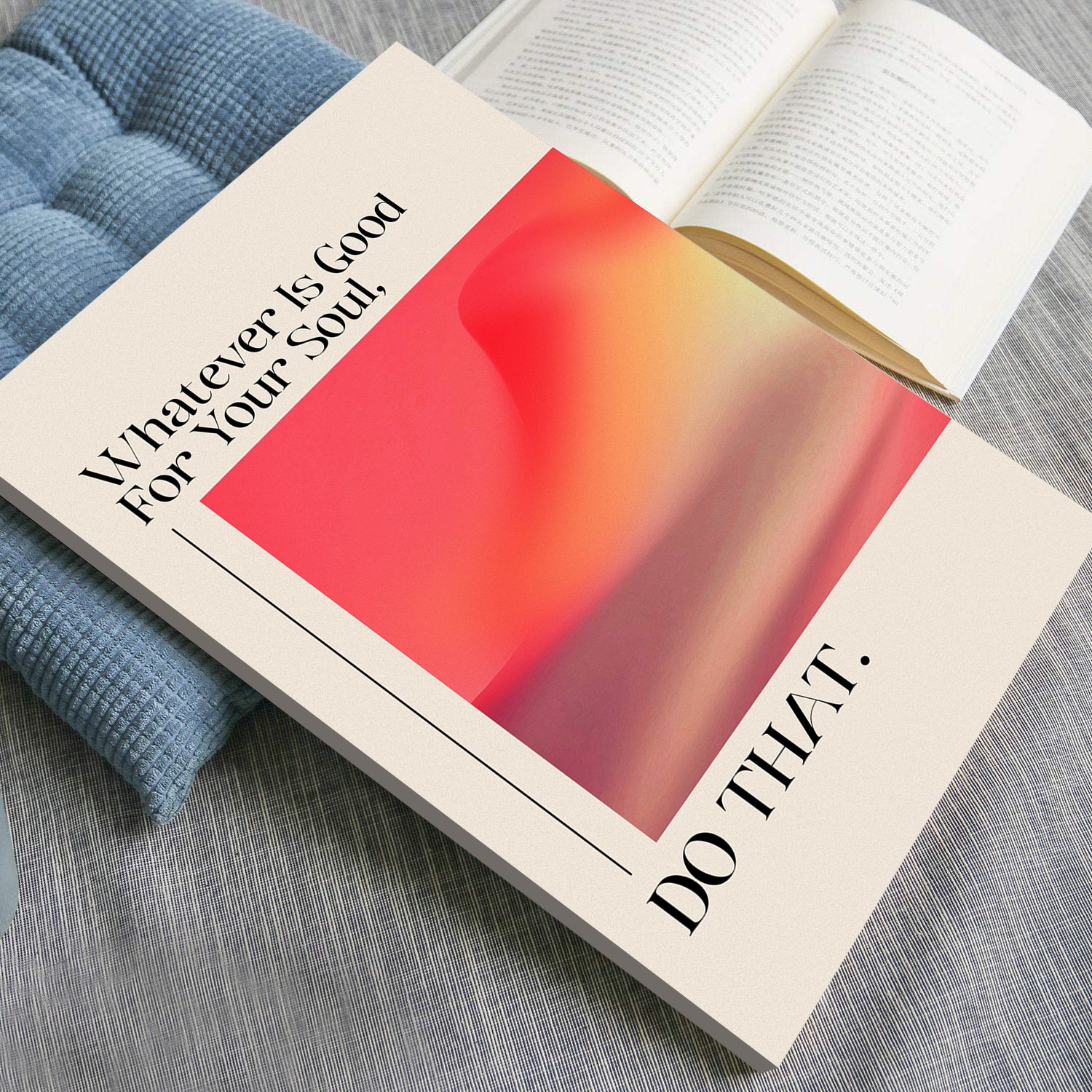 Whatever Is Good for Your Soul Mental Health Wall Art - Image 4