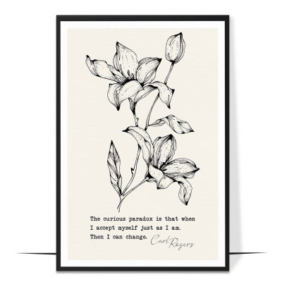 When I Accept Myself Wall Art