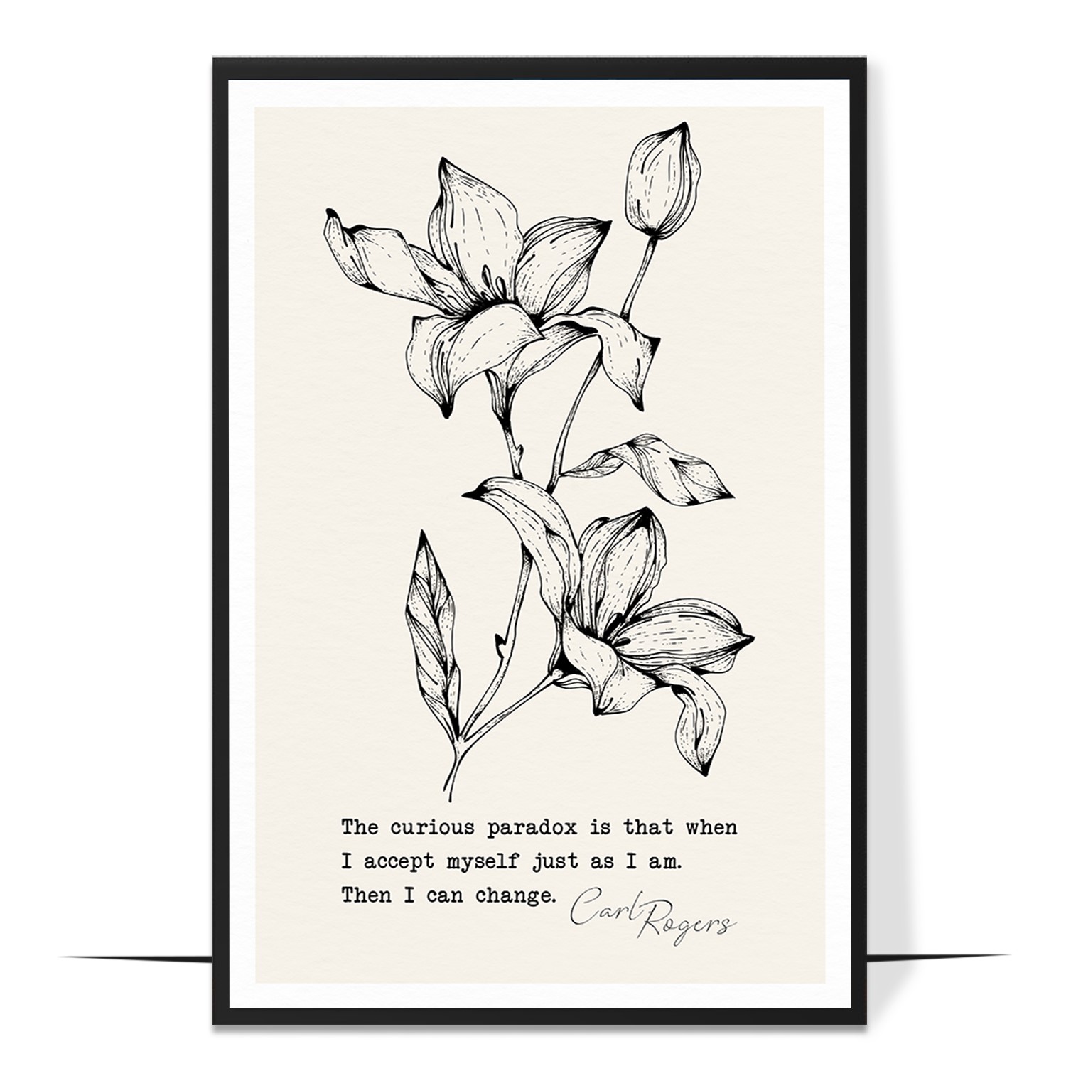 When I Accept Myself Wall Art