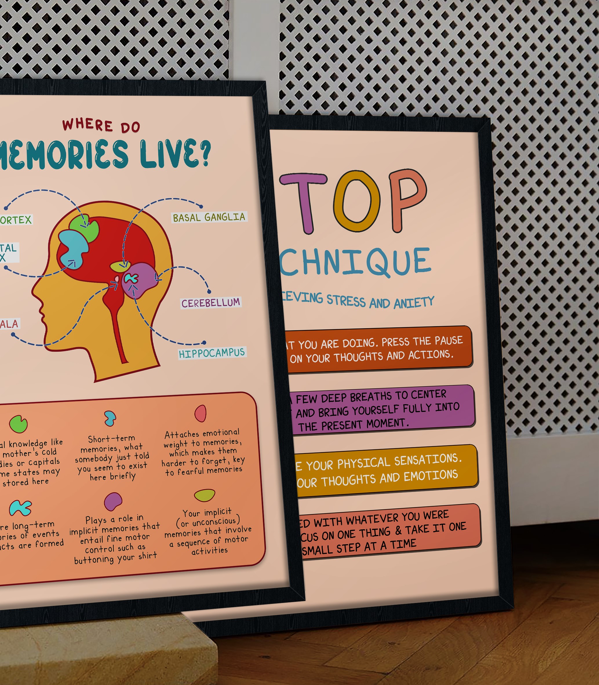 Where Do Memories Live Mental Health Printable - Image 3