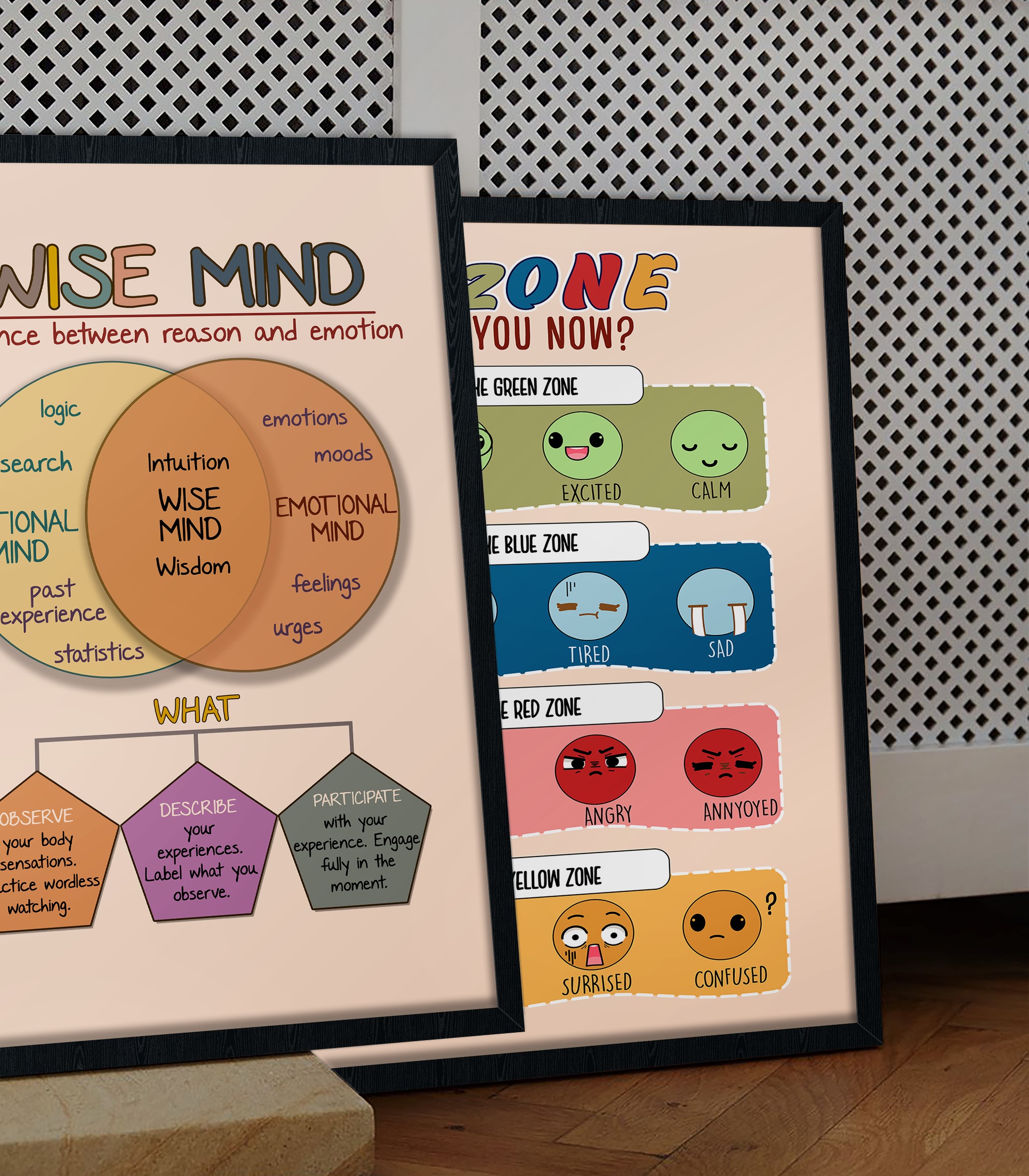 Wise Mind Boho Mental Health Printable - Image 3