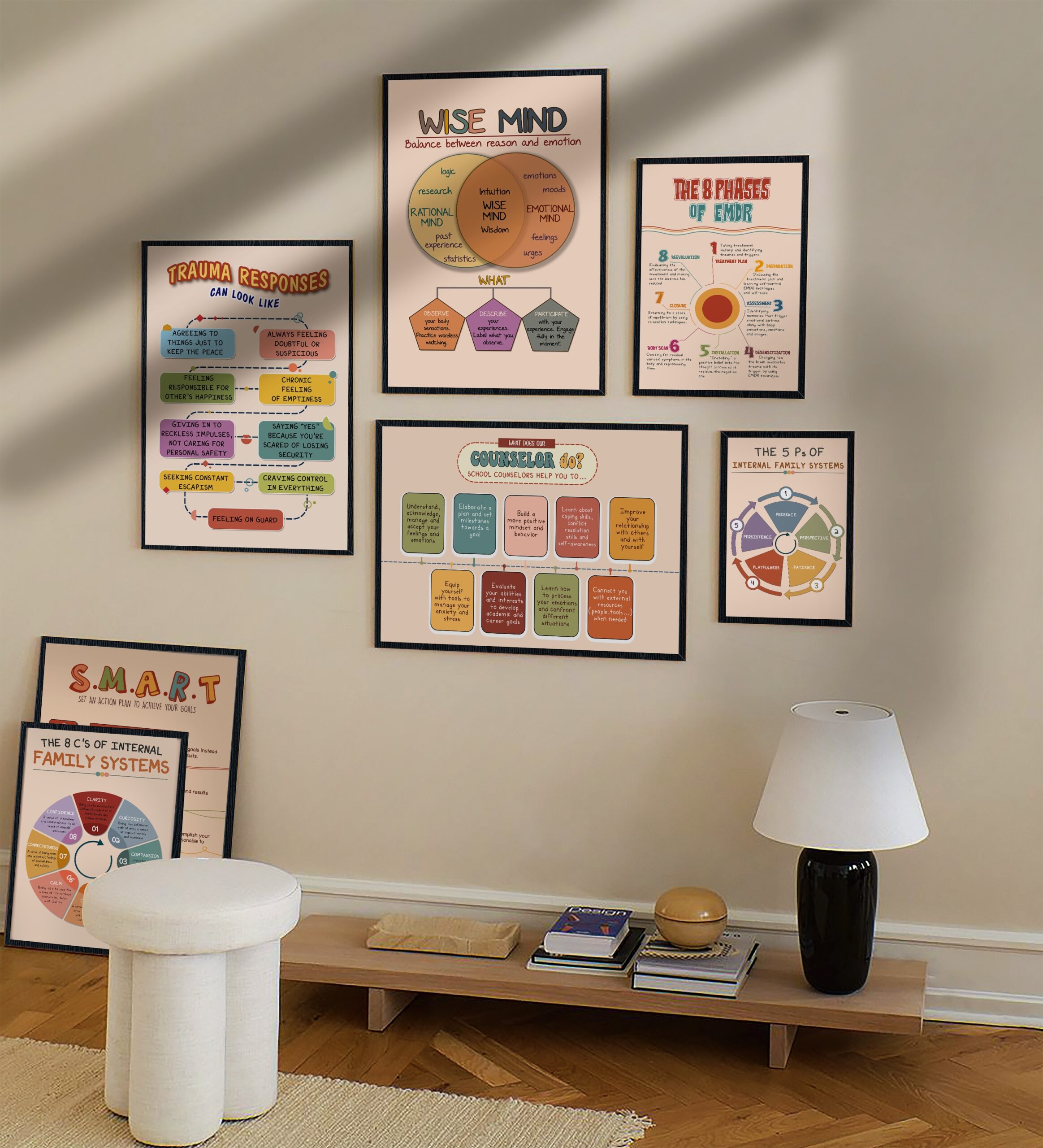 Wise Mind Boho Mental Health Printable - Image 6