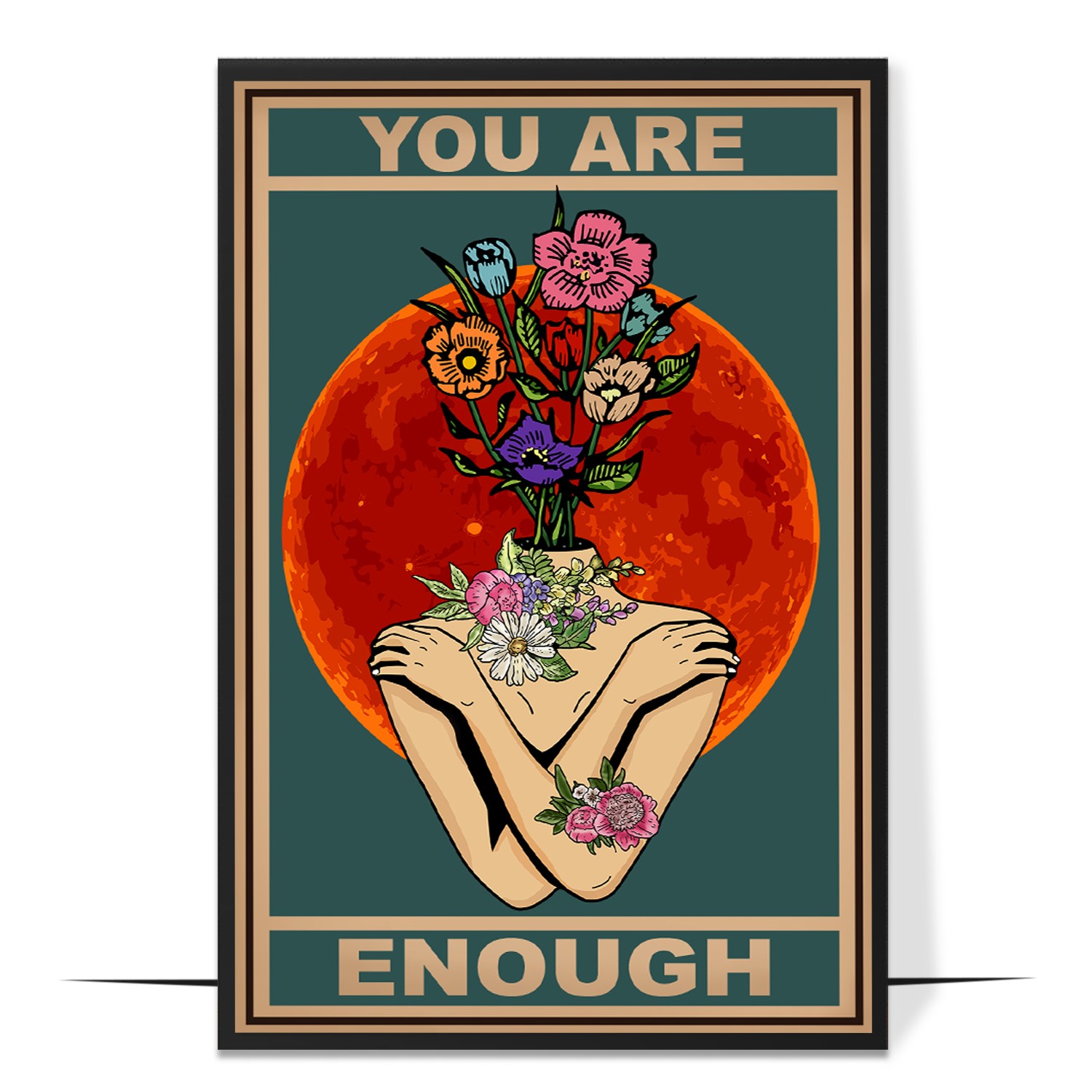 You Are Enough Vintage Printable