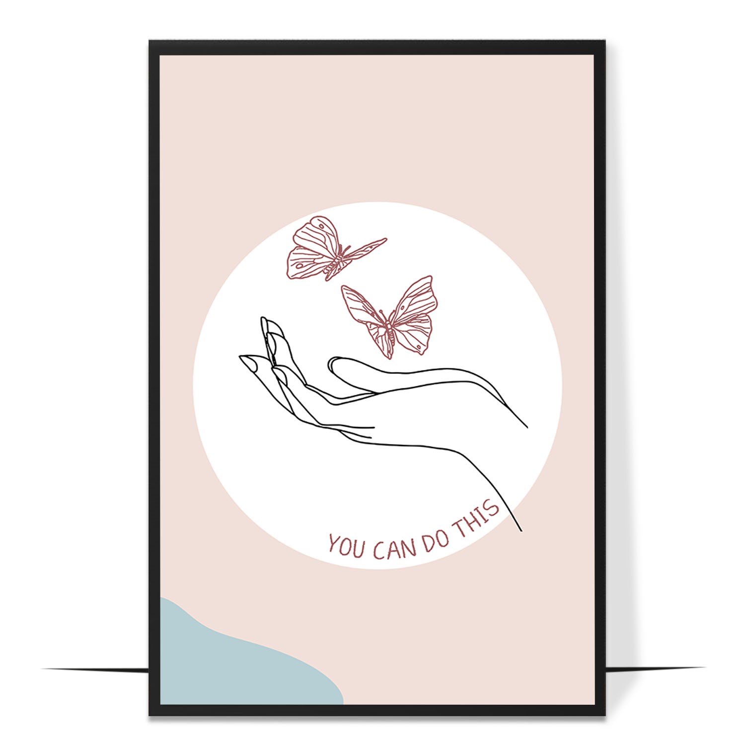 You Can Do This Abstract Wall Art