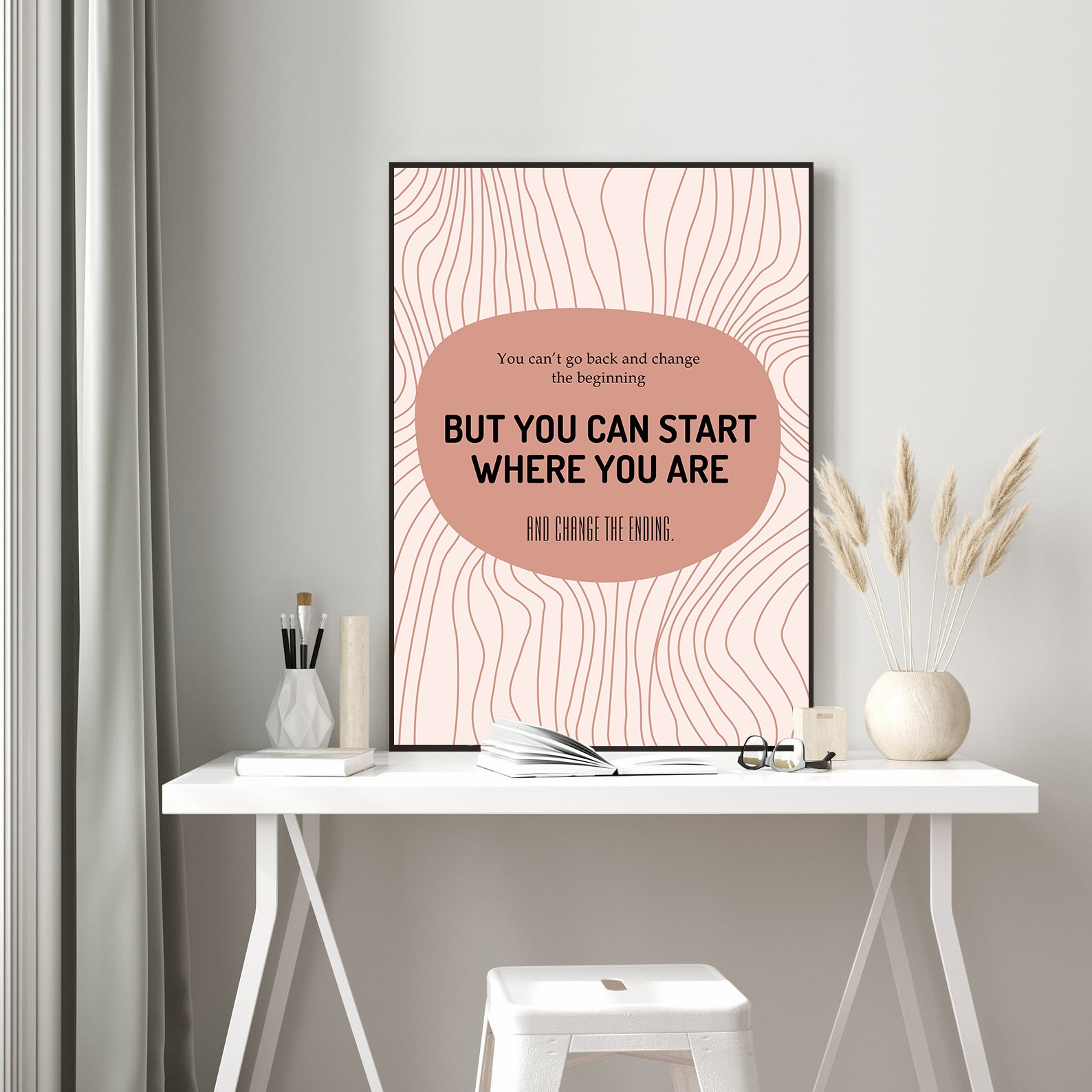 You Can Start Where You Are Growth Mindset Wall Art - Image 5