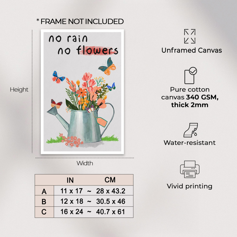 Colorful Positivity Set print arranged as a framed gallery wall