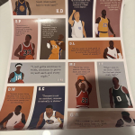 Motivational Wall Art, Basketball Inspirational Quotes Hand-Drawn Artwork, Sport Theme Decor for Bedroom Office Home Gym Locker Room