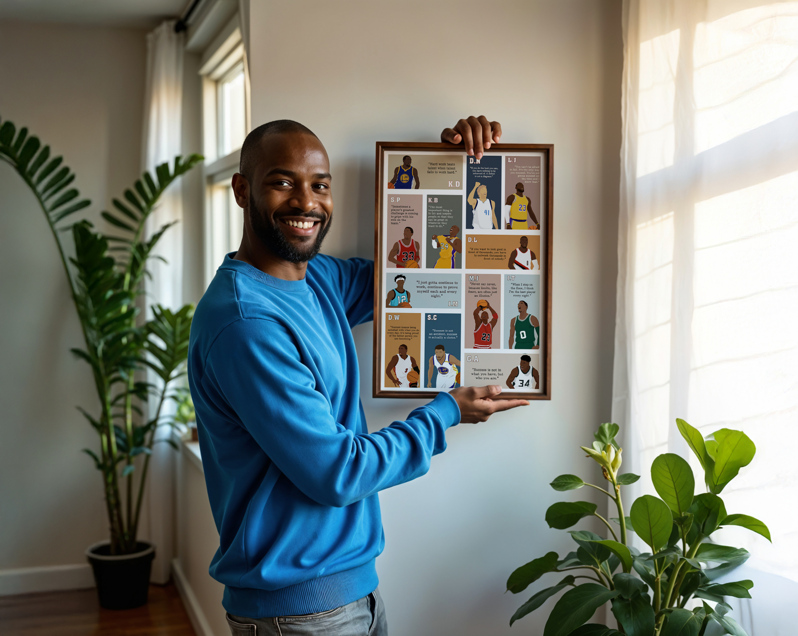 basketball room decor