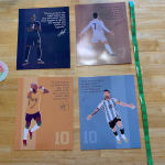 inspirational wall art for soccer enthusiasts