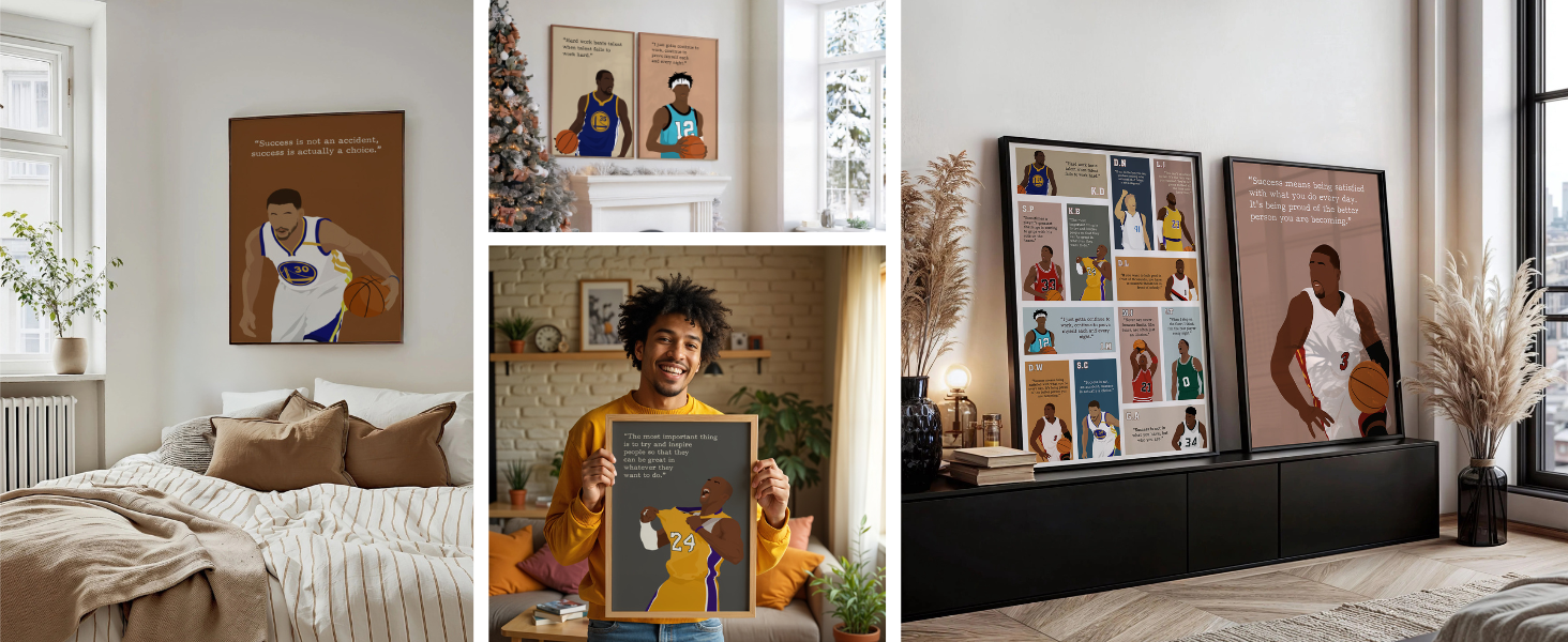 lebron james poster basketball canvas wall art