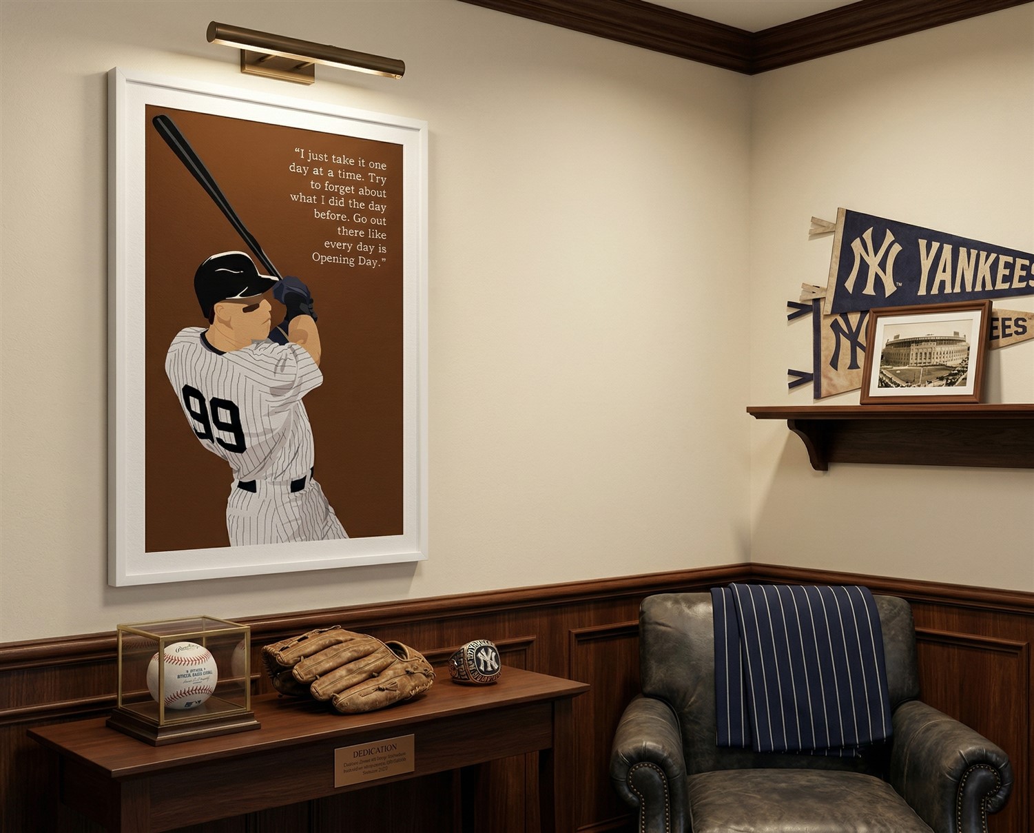 loluis sport baseball wall art